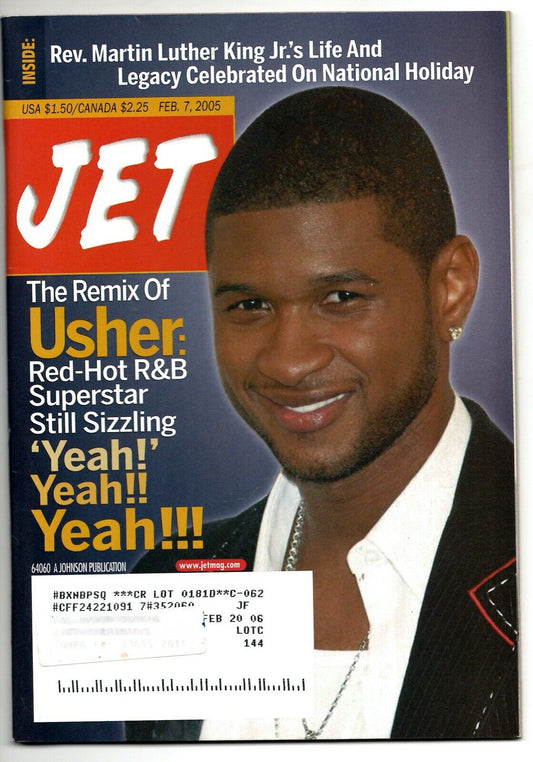 02 07 2005 JET Magazine The Remix of Usher
