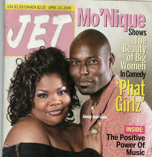 04 10 2006 JET MAGAZINE Mo'Nique Jimmy Jean-Louis