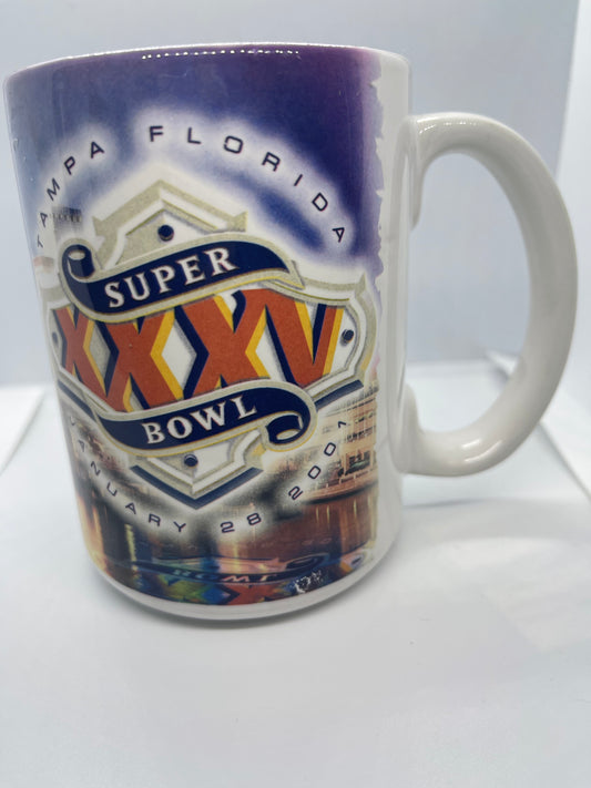 01 28 2001 Super Bowl Mug XXXV -sold