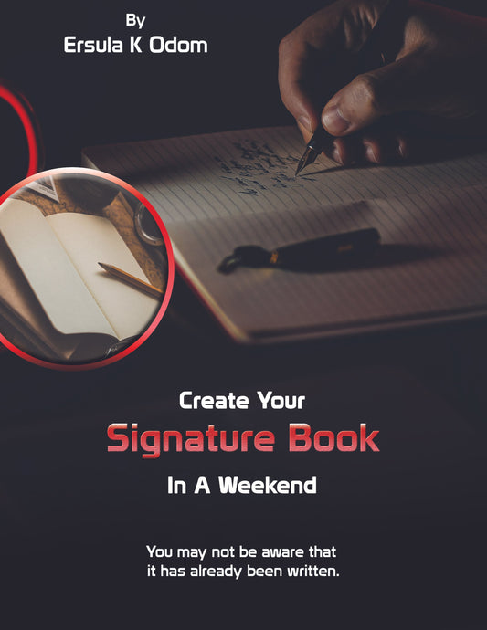 Create Your Signature Book In a Weekend (S207)