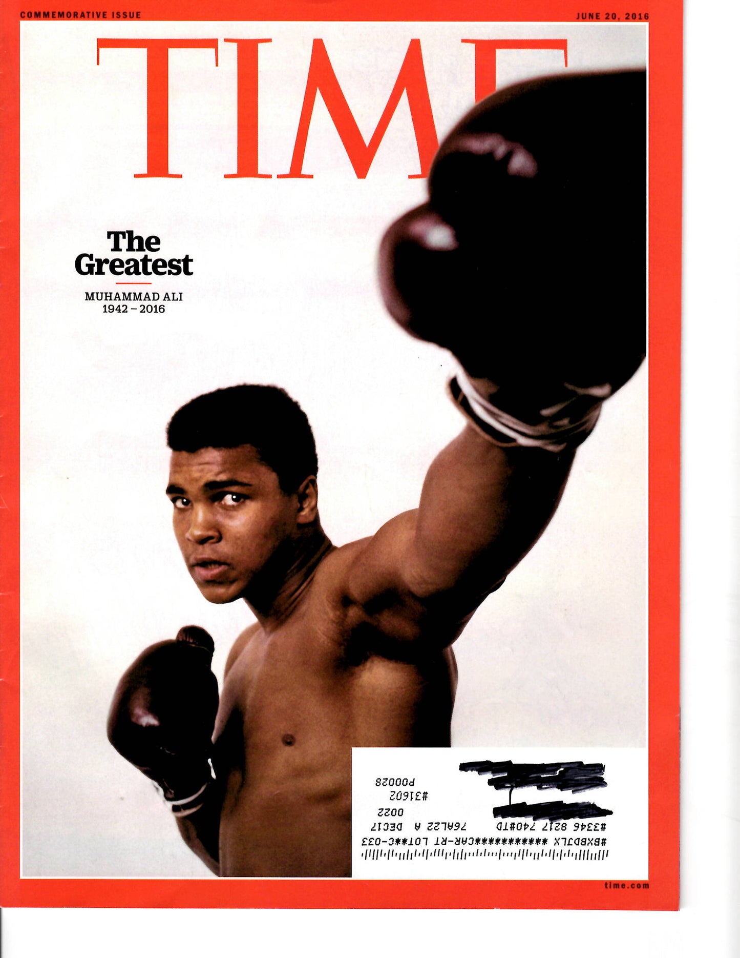 2016.06.20 TIME The Greatest Muhammad Ali