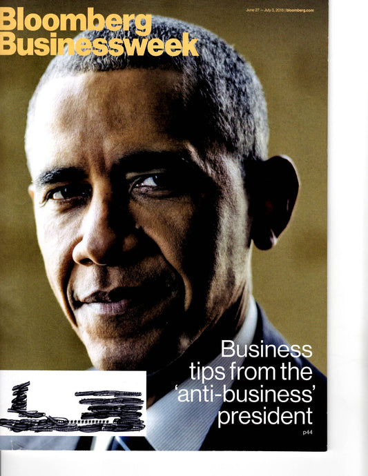 2016.06.27 OBAMA Bloomberg Business Week Magazine