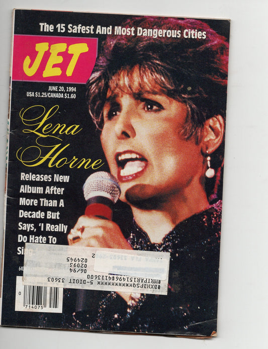 06 20 1994 JET Magazine Lena Horne
