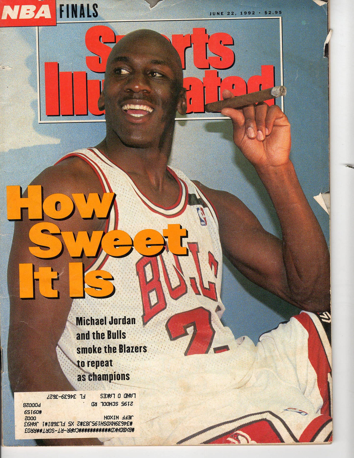 1992.06.22 Sports Illustrated Michael Jordan