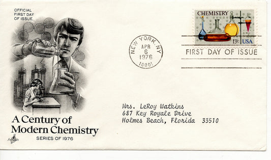 04 06 1976 FDC Modern Chemistry