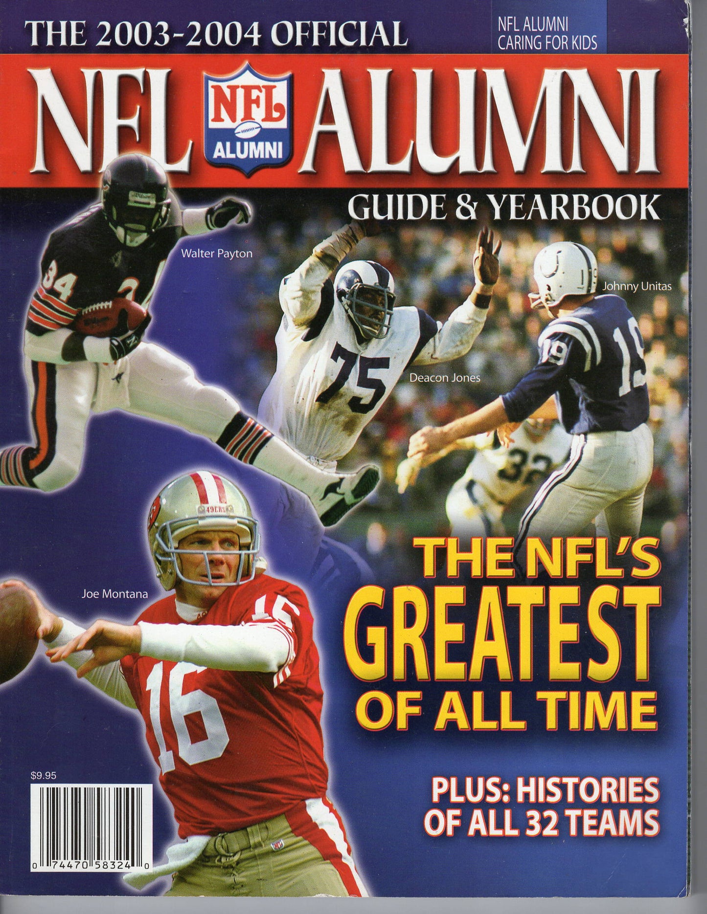 2003 - 2004 NFL Alumni Guide & Yearbook