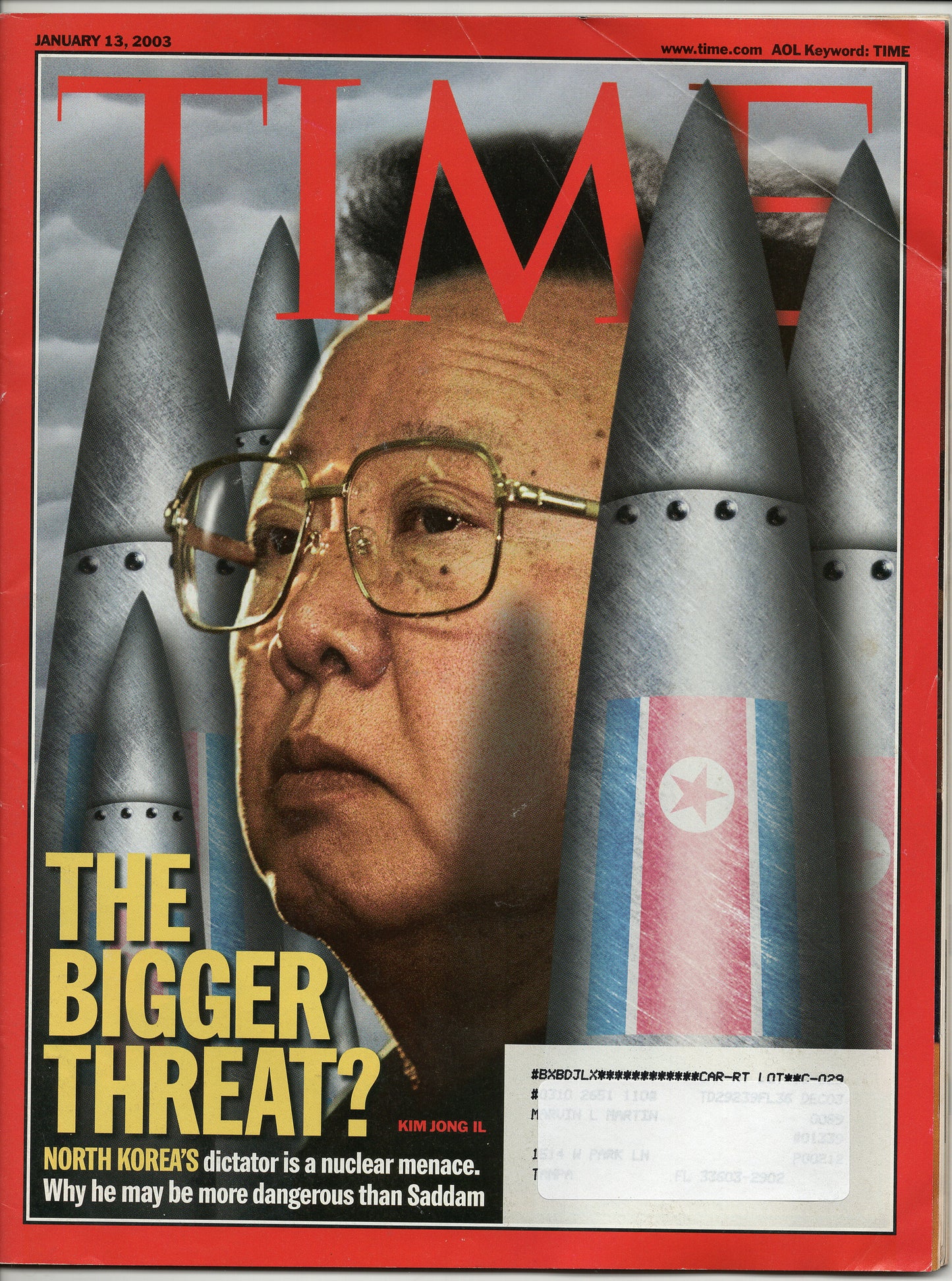 2003 TIME MAGAZINE - YOUR CHOICE