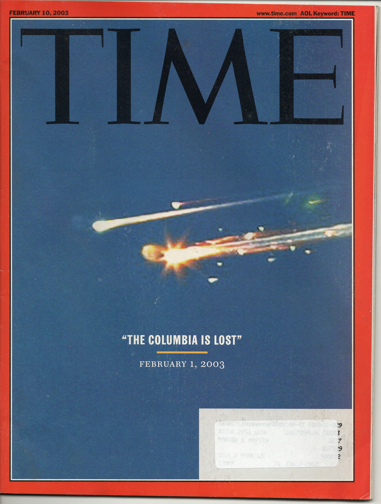 2003 TIME MAGAZINE - YOUR CHOICE