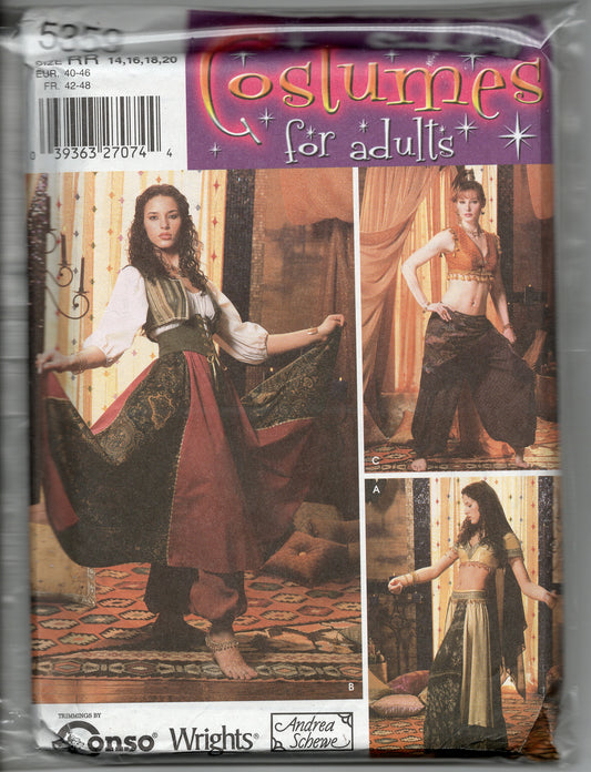 Simplicity Pattern #5359 Size RR 14, 16, 18, 20