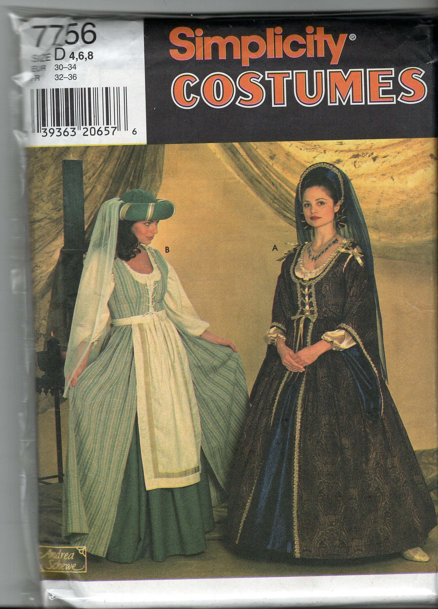 Simplicity Pattern 7876 Simplicity Pattern #7756 D 4,6,8 – Ersula's History Shop