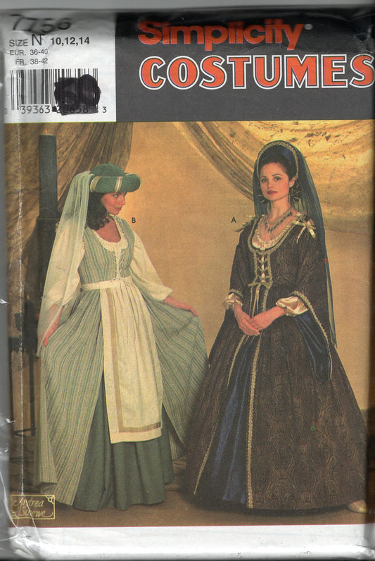 Simplicity Pattern #7756 N 10, 12, 14