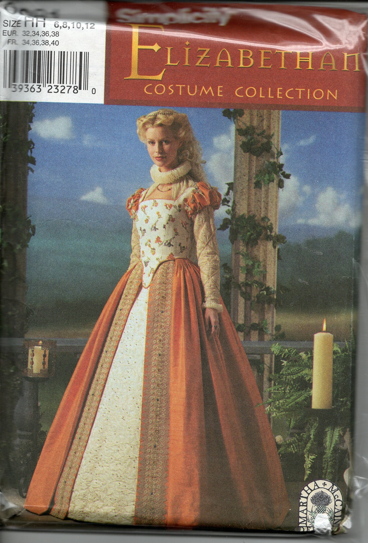 Simplicity Pattern #8881 Sz HH 6 8 10 12