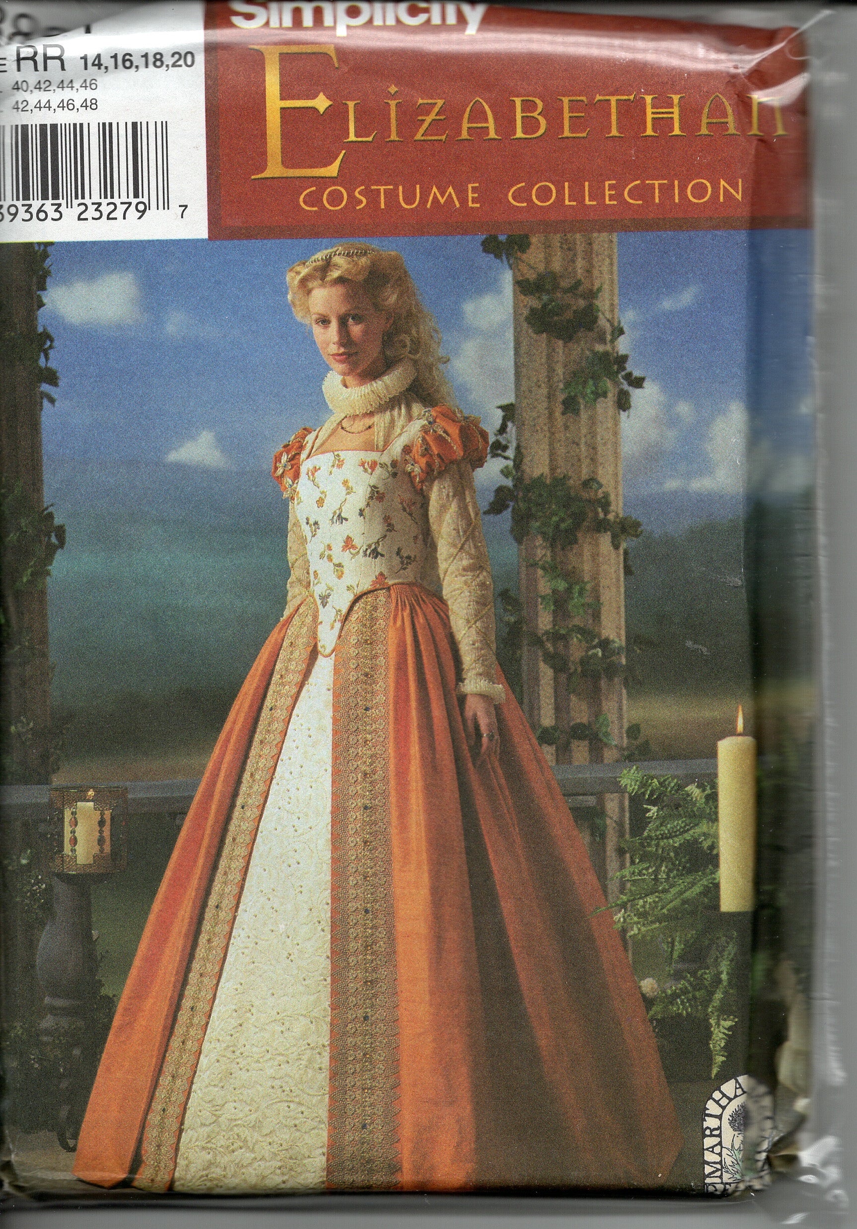 Simplicity Founder Simplicity Pattern #8881 Sz RR 14 16 18 20 – Ersula's History Shop