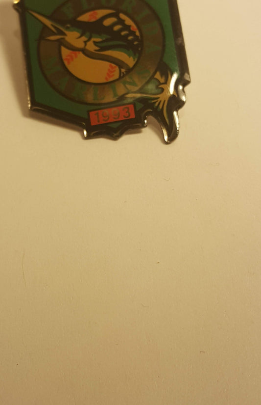 1993 Inaugural Season Florida Marlins Lapel Pin