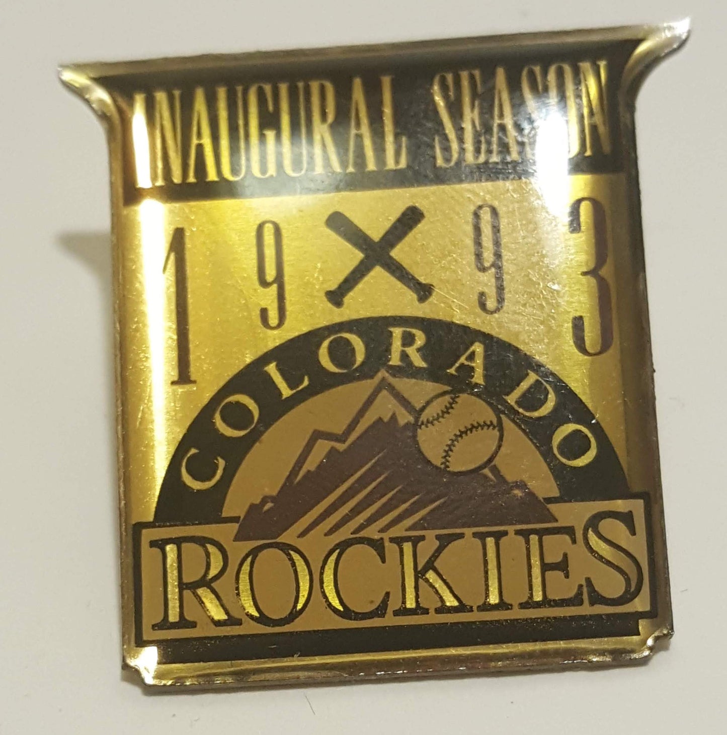1993 Inaugural Season Lapel Pin Colorado Rockies