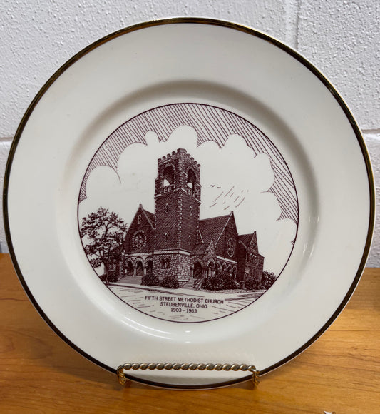 Church Plate - Fifth Street Methodist Church 1903 -1963