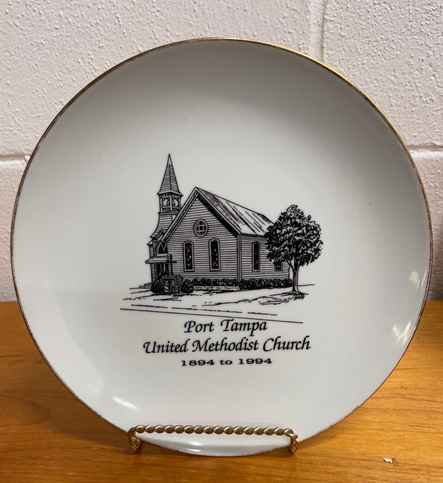 Church Plate - Port Tampa United Methodist