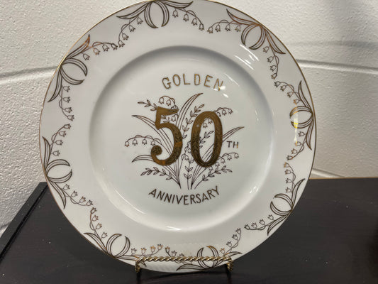 Plate 50th Golden Anniversary - Norcrest