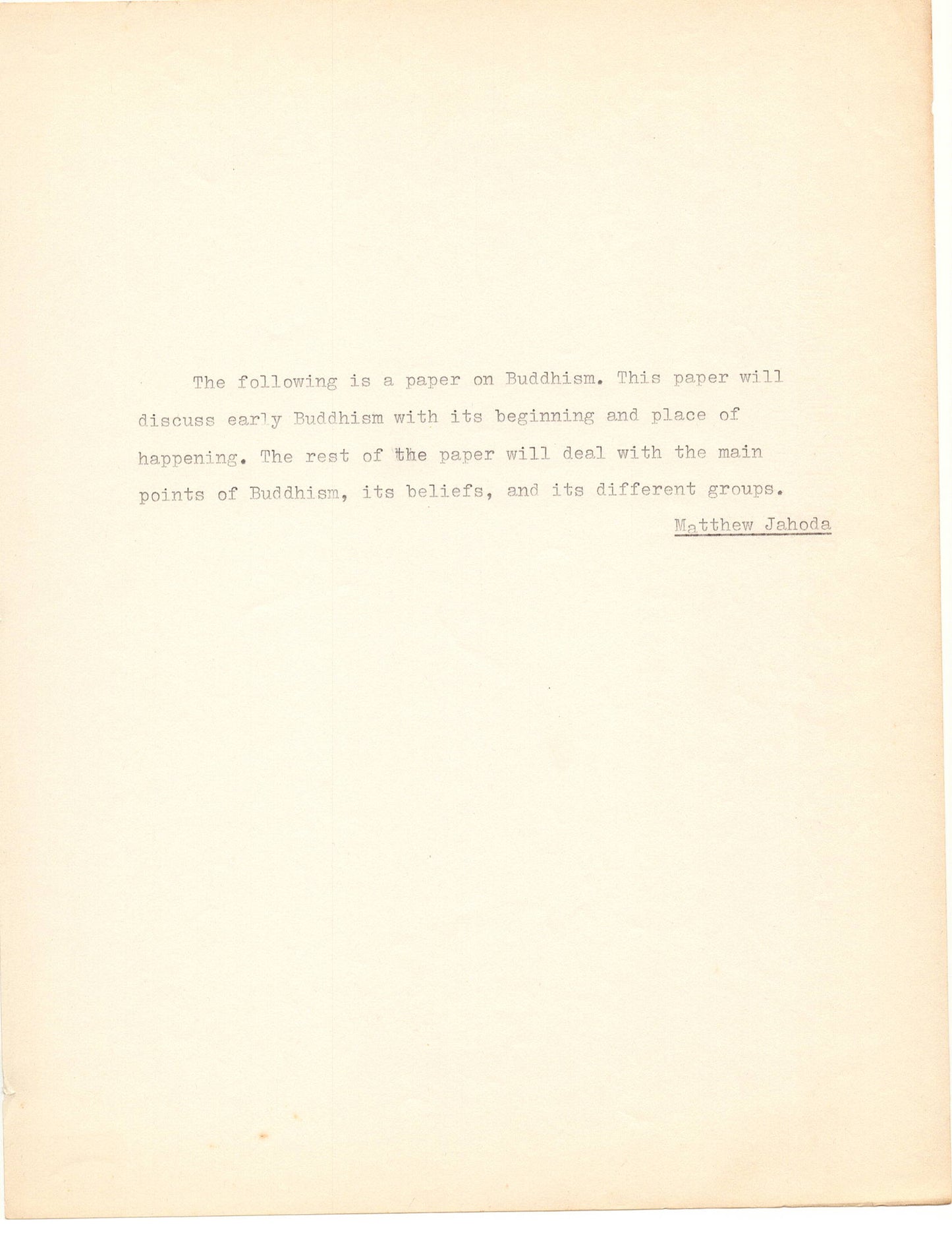 05 26 1969 Buddhism by Matthew Jahoda