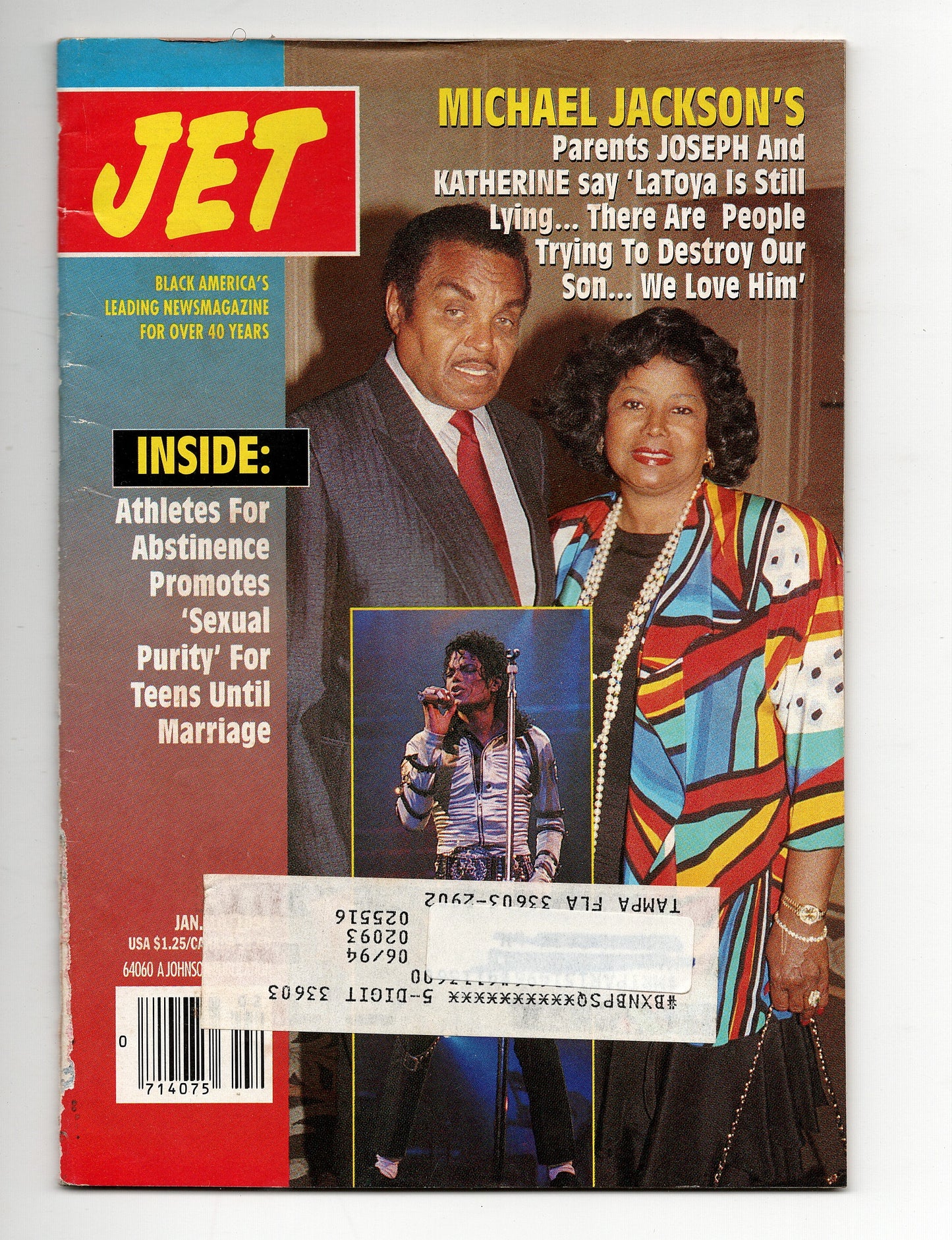 01 10 1993 JET Magazine Michael Jackson's parents