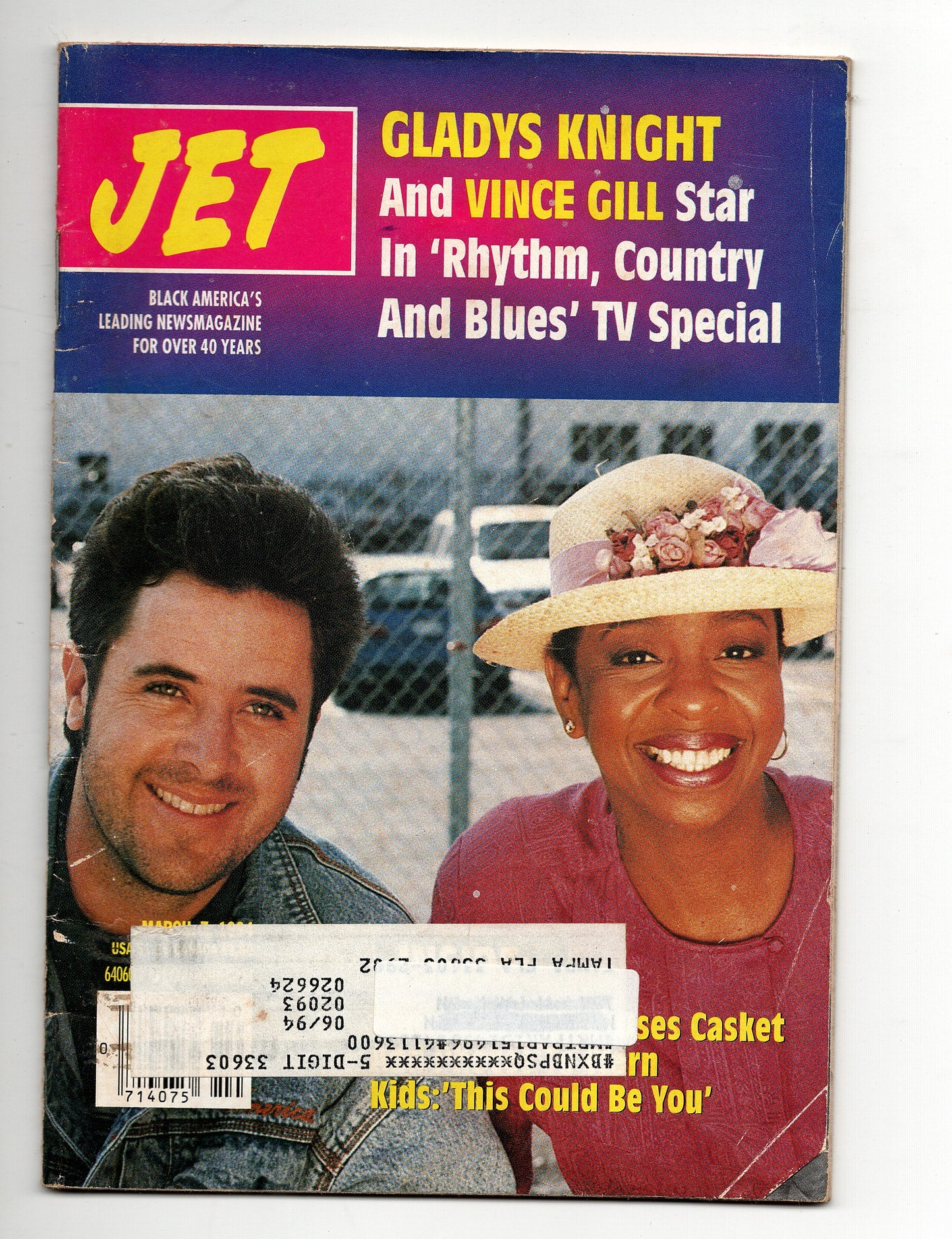 03 07 1994 JET Magazine Gladys Knight and Vince Gill