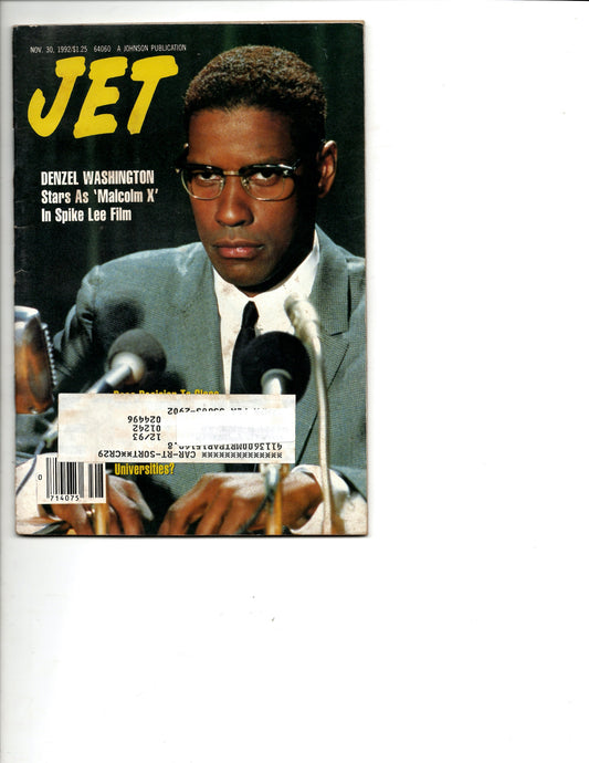11 30 1992 JET Magazine Denzel Washington