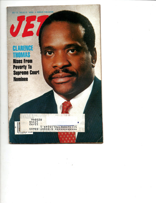 07 22 1991 JET Magazine Clarence Thomas