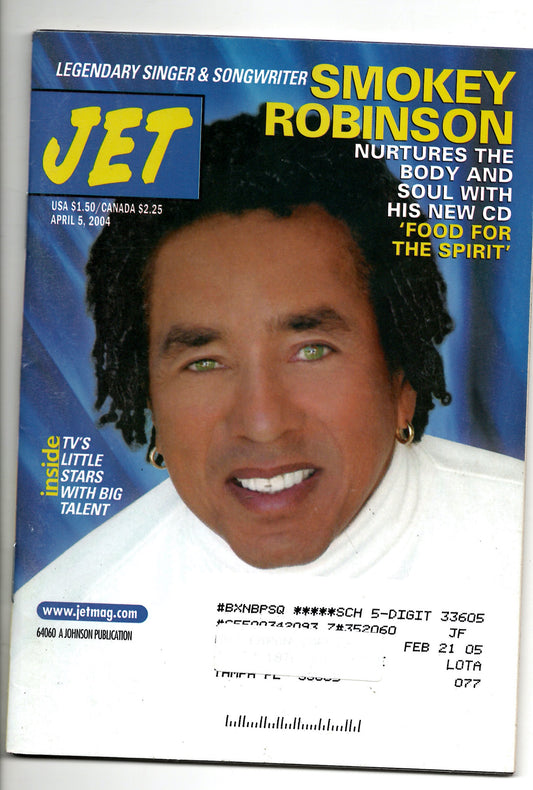 04 05 2004 JET Magazine Smokey Robinson